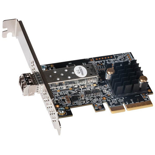 Sonnet SOLO 10G Gigabit Ethernet PCIe 3.0 Card with Short-Range SFP+ Transceiver Sonnet SOLO 10G Gigabit Ethernet PCIe 3.0 Card with Short-Range SFP+ Transceiver